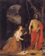 Gabriel Metsu Noli me tangere oil